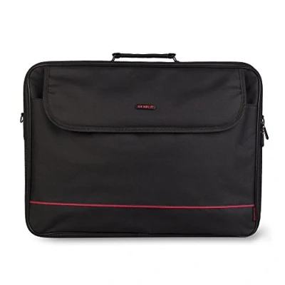 Image de MONRAY Passenger Sacoche en Nylon pour Ordinateurs Portables jusqu&#039;à 16&quot;, Couleur Noire