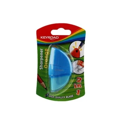 Image de Matériau scolaire Couleur orange Taille crayon avec réservoir et effaceur Design compact confortable prise en main Matériel de bureau papeterie Keyroad