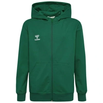 Image de Hummel 2.0 ZIP Sweat zippé pour enfants, Taille: 6a, Evergreen