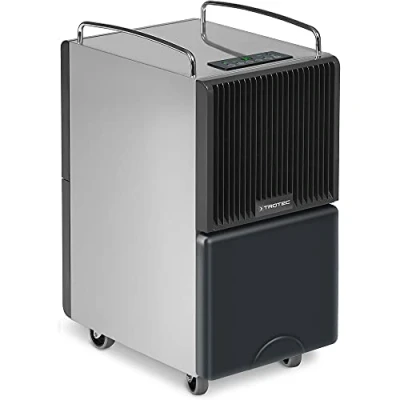 Image de TROTEC TTK 122 E Déshumidificateur d&#039;air, Electrique, Portable, Absorbeur d&#039;humidité, Déshumidification Max. 40 l/j, pour 120 m² Max., Hygrostat intégré