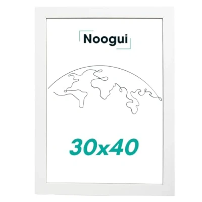 Image de NOOGUI Cadre 30x40 Bois photo Dimensions cm Idéal pour les Photos et Certificats