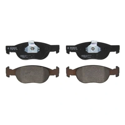 Image de BOSCH 0 986 424 544 Jeu de plaquettes frein Low Metallic avec tôle anti bruit, instructions montage FIAT: Punto II 3/5 portes