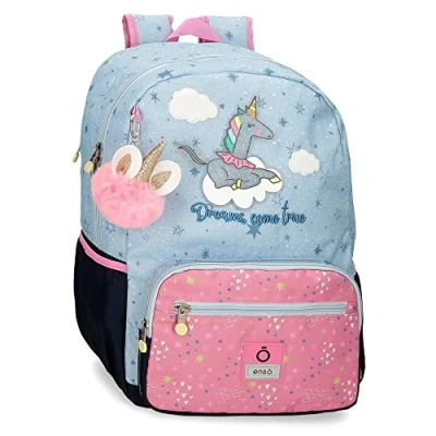 Image de Enso Dreams come true Sac à dos scolaire pour ordinateur portable Multicolore 32x42x14 cms Polyester