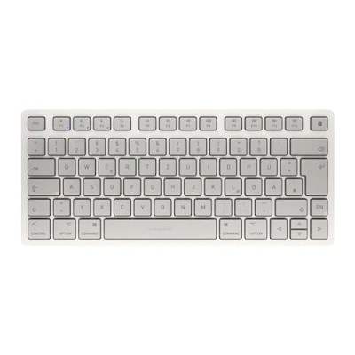 Image de Clavier CHERRY KW 7100 MINI BT Sans Fil Multi Appareils Blanc Moonlight