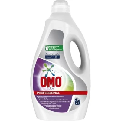 Image de Omo Professional Color lessive liquide Très efficace contre les taches tenaces, universelle pour linge de couleur, 5 l/71 lavages