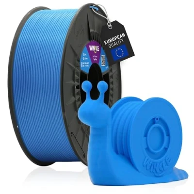 Image de WINKLE Filament PLA HD bleu ciel pour imprimante 3D 2,85 mm 1 kg Compatible avec toutes les imprimantes Précision dimensionnelle Bobine