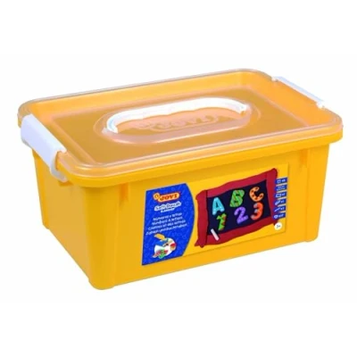 Image de Jovi pâte à Modeler, 474, Multicolore, 5 Farben + Zahlen und Buchstabenförmchen