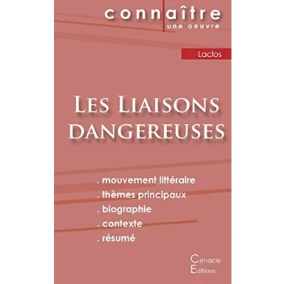 Image de Fiche de lecture Les Liaisons dangereuses Laclos (Analyse littéraire référence et résumé complet)