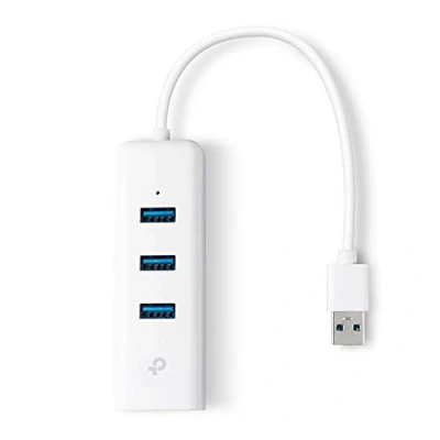Image de TP Link Hub USB 3.0 Ethernet UE330, Adaptateur Gigabit avec 3 ports 3.0, compatible Windows, Mac OS X, Chrome et Linux