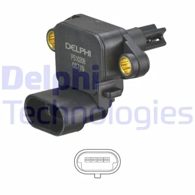 Image de DELPHI PS10208 Capteur, température de l&#039;air d&#039;admission