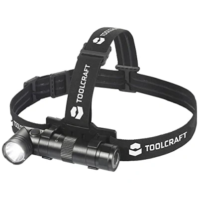 Image de Lampe frontale LED TOOLCRAFT TO 7838469 2000 lm 200 h Utilisation extérieure