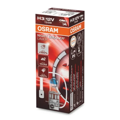 Image de OSRAM 64151NL Ampoule, projecteur longue portée H3 12V 55W Halogène BMW: 1 5 portes, Berline, 3 Coupe, VOLKSWAGEN: Golf 4, Passat B5 GP Break