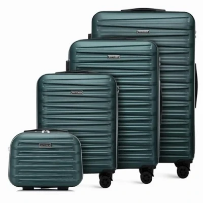 Image de Wittchen Skyspeed LINE Collection Set de valises, Taille: One Size, Green