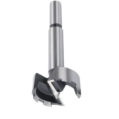 Image de wolfcraft 3322000 Fraise à Bois D&#039;encastrement CV Diamètre 35 mm Longueur 90 Queue 10 Pointe de Centrage