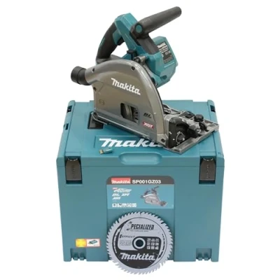Image de Scie plongeante 165 mm XGT 40V (Produit seul) avec puce bluetooth en makpac MAKITA SP001GZ03