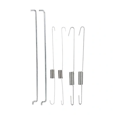 Image de Ressort Régulateur, Rappel Vitesse, Kit de Papillon 2 Jeux Biellettes Régulateur D&#039;accélérateur pour GX140 GX160 GX200
