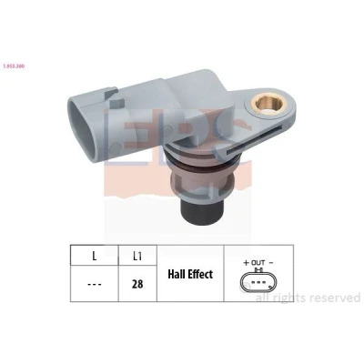 Image de EPS 1.953.380 Capteur d&#039;impulsions Made in Italy OE Equivalent OPEL: Corsa D 3/5 portes, Astra H Meriva A, ALFA ROMEO: MiTo, 159 Berline