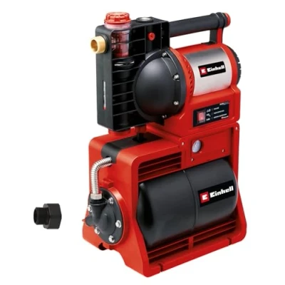 Image de Einhell Groupe de surpression GE WW 1246 N FS (1 200 W, capteur débit avec indicateur LED, d’encrassement/d’aspiration/de niveau d’eau, protection contre la marche à vide)