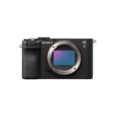 Image de Sony Alpha 7C II, Appareil Photo Plein Format Hybride Compact à Objectif Interchangeable en kit avec Le FE 28 60mm, Noir