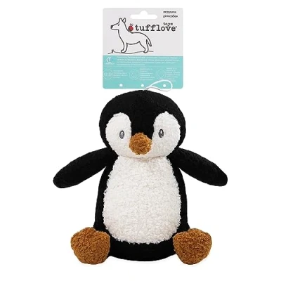 Image de Cupid &amp; Comet Jouet de Noël pour Chien en Forme Pingouin Tufflove Taille M