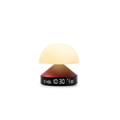 Image de Lexon MINA Sunrise Reveil matin lumineux, simulateur d&#039;aube et crépuscule, 5 sons naturels, lampe de chevet LED veilleuse luminothérapie Rouge Sombre