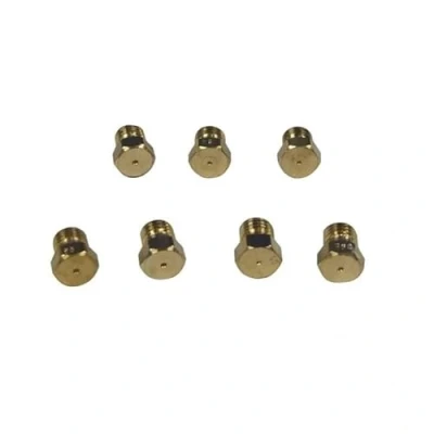 Image de JEU D&#039;INJECTEURS GAZ BUTANE PROPANE pour TABLE DE CUISSON WHIRLPOOL C00510192