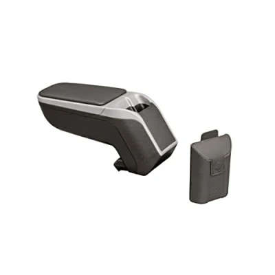 Image de accoudoir Rati Armster2 central adapté pour FIAT TIPO 2016 [argent] I avec compartiment de rangement s&#039;adaptant précisément à la console centrale