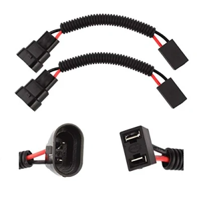 Image de TOMALL 9005 9006 au Faisceau de Câblage Modification Phare H7 LED Connecteur Socket Adapter 12cm (5inch)