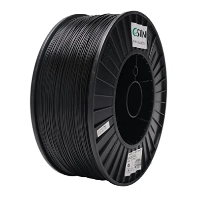Image de eSUN PLA+ Filament 1.75mm, Renforcé Ténacité Imprimante 3D PLA Plus, Précision Dimensionnelle +/ 0.03mm, 3KG Bobine (6.6 LBS) d&#039;impression pour 3D, Noir