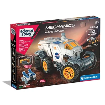 Image de Clementoni 61550 Science &amp; Play NASA Rover kit de Construction, Jouets scientifiques, Scientifique pour Enfants 8 Ans, STEM, Version Anglaise