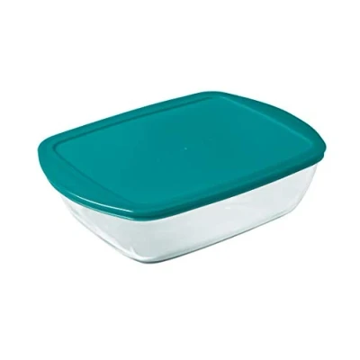 Image de Pyrex Oven Dish with lid Cook &amp; Store 28 x 20 8 cm / 2.5 Liter