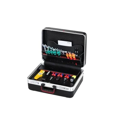 Image de Parat 588070171 Mallette à Outils Classic Deep Space TSA Look CP 7 (avec Compartiment Documents, Tableau Double Face, poignée de Transport Soft Touch, Cadre en Aluminium Stable, Sac