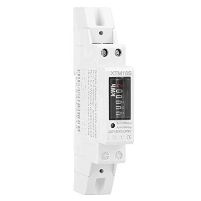 Image de XTM18S 220V 5 30A kWh Meter, Digital LCD Einphasen 1P DIN Schiene Stromz?hler