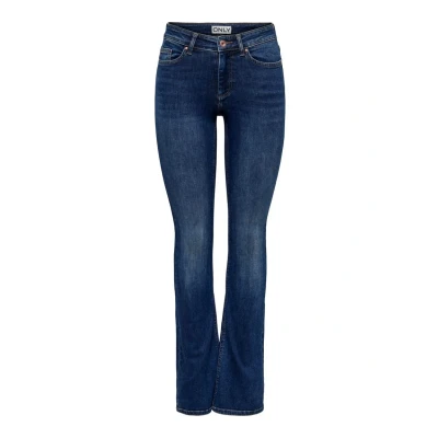 Image de ONLY Onlblush Jean bootcut, Femme, Taille: Lx30, Dark blue denim