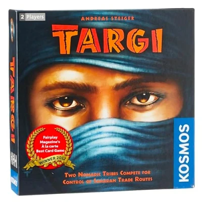 Image de Thames &amp; Kosmos , 691479 Targi: Two Nomadic Tribes Compete for Trade Routes Competitive Strategy Game 2 Players Ages 12+
