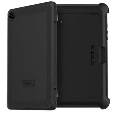 Image de Coque OtterBox Defender pour Samsung Galaxy Tab A9+, Protection Antichoc et Ultra Robuste avec d&#039;écran intégrée, 2X testé Selon la Norme Militaire, Noir, Livré sans Emballage