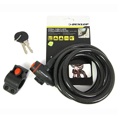 Image de Dunlop Vehicle 871125256376 Serrure à Spirale, Multicolore, 12 x 1800 mm St