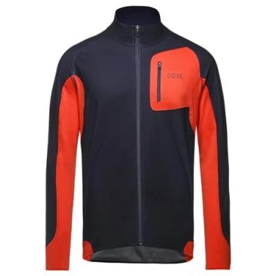 Image de Gorewear Maillot à Manches longues pour Homme, R3, Partial GORE WINDSTOPPER