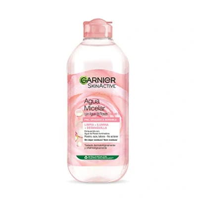 Image de Garnier Skin Active Água Micelar Com Rosas Para Pele Baça E Sensível 400 ml Pack 2 x