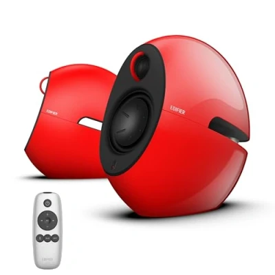 Image de Edifier Luna Eclipse 2 voies Rouge Avec fil &amp;sans 74 W Neuf