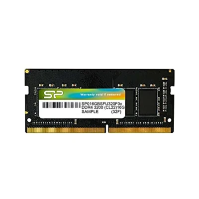 Image de Mémoire Silicon Power DDR4 16GB 3200MT/s CL 22 SODIMM SP016GBSFU320X02