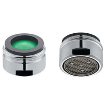 Image de Schläfer 10016 Aérateur Robinet M24, Mâle Fendeuse, Universelle Perlator DL pour Jet Doux, Filetage M24X1, Débit B 7 l/min, Régulateurs de Robinet, 2pcs