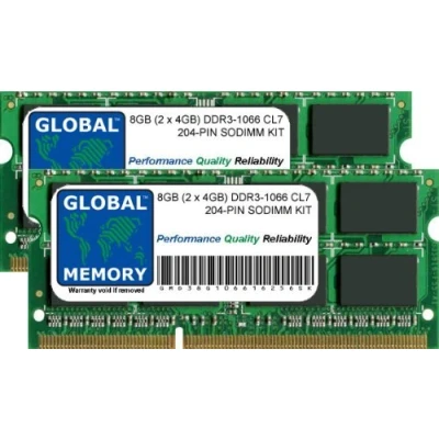 Image de Mémoire RAM DDR3 8Go (2 x 4Go) 1066MHz pour iMac et Mac Mini