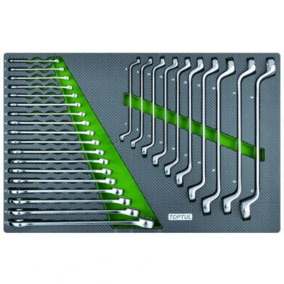 Image de TOPTUL GPAQ1101 Ensemble de tournevis coudés 1.5, 2, 2.5, 3, 4, 5, 6, 8, 10 Acier molybdène chrom 11