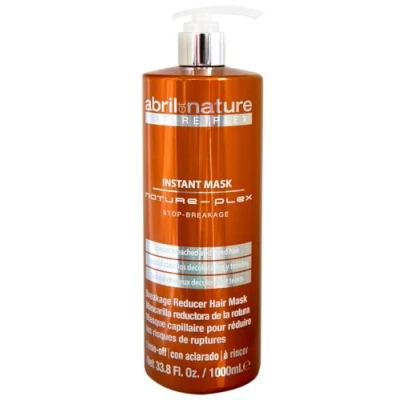 Image de abril et Nature Plex, STOP Cassure Masque Professionnel pour Cheveux Abîmés ou Traités Prévention, Protection Réparation Avant Après les Traitements Techniques 1000 ml