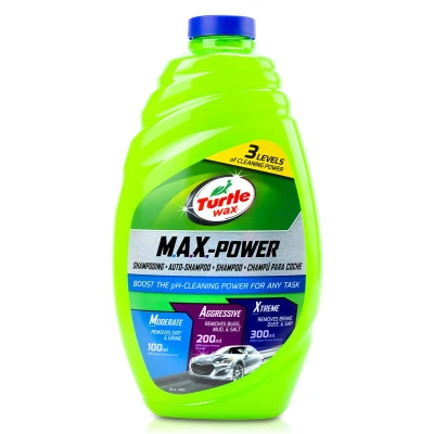 Image de TURTLEWAX Car Wash Max Power 53381 Nettoyant pour vernis Bouteille 1.42I