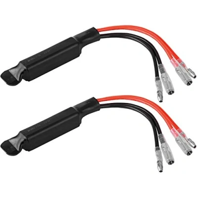 Image de B549 2 Lot de résistances charge pour LED SMD Mini clignotants une bonne fréquence clignotement 10 W 17 Ohm 12 V