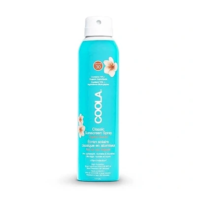 Image de COOLA Spray Solaire Corps SPF30 Tropical Coconut 177 ml, Protection Haute performance + éco responsable, Testé sous contrôle dermatologique, Adapté aux peaux sensibles résistant à l&#039;eau
