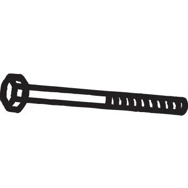 Image de BOSAL 258 835 Boulon, système d&#039;échappement M8 35 BMW: 5 Berline, NISSAN: Primera Serena, AUDI: A4 B7 A3 3/5 portes