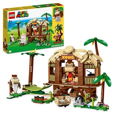 Image de LEGO® Super Mario™ Ensemble d&#039;extension La cabane de Donkey Kong 71424